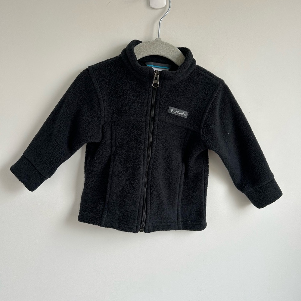 Columbia Black Baby Fleece Jacket